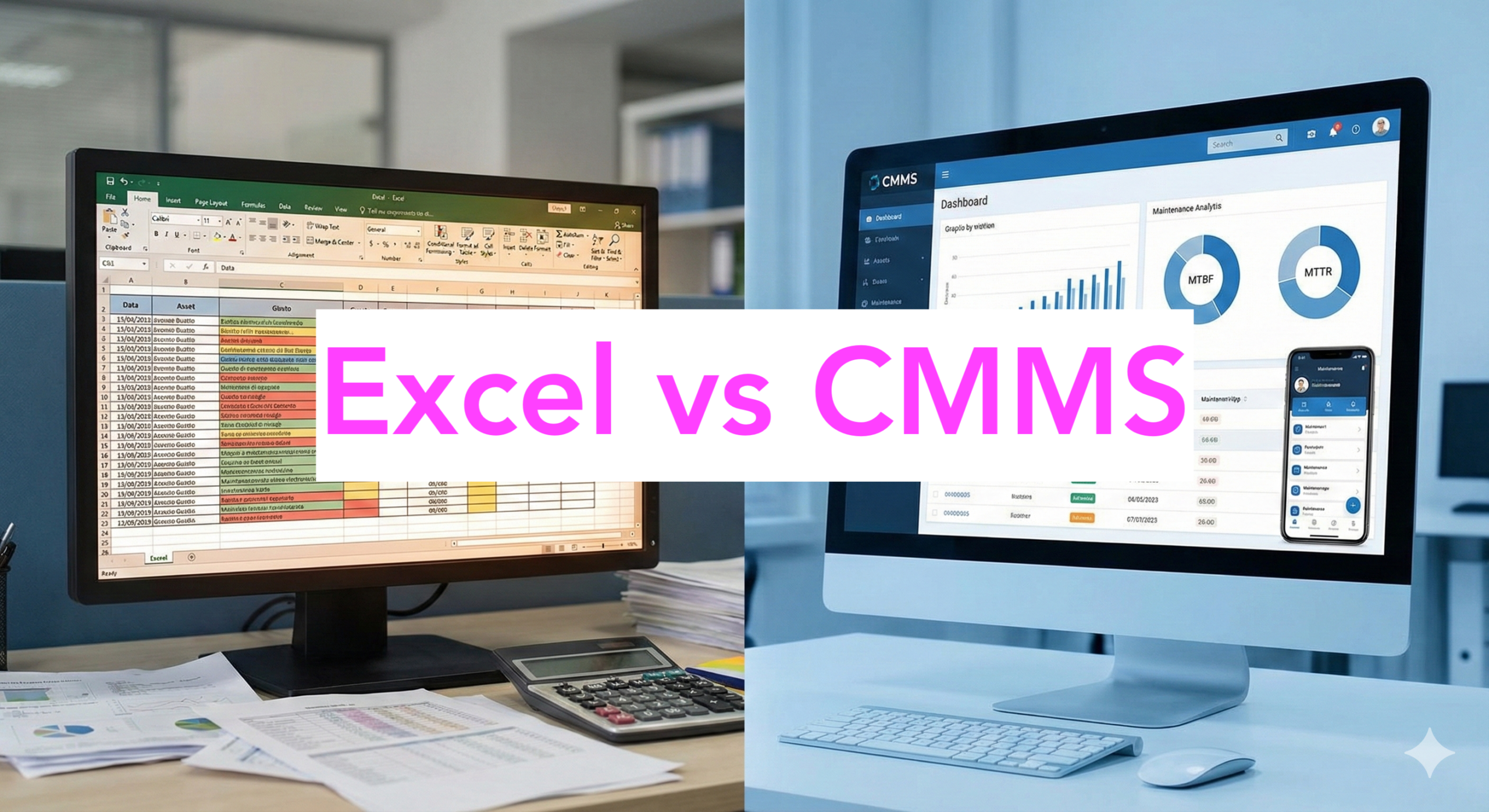 Excel vs CMMS: Quando Migrare a Software Manutenzione